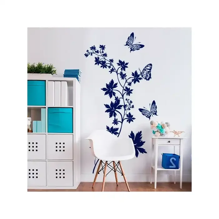 Vinilo Decorativo Floral FL084