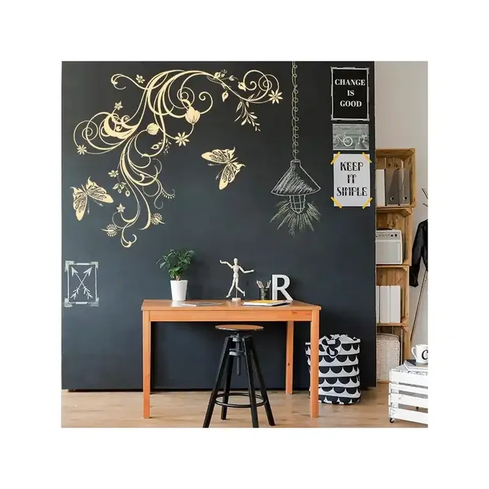 Vinilo Decorativo Floral FL086