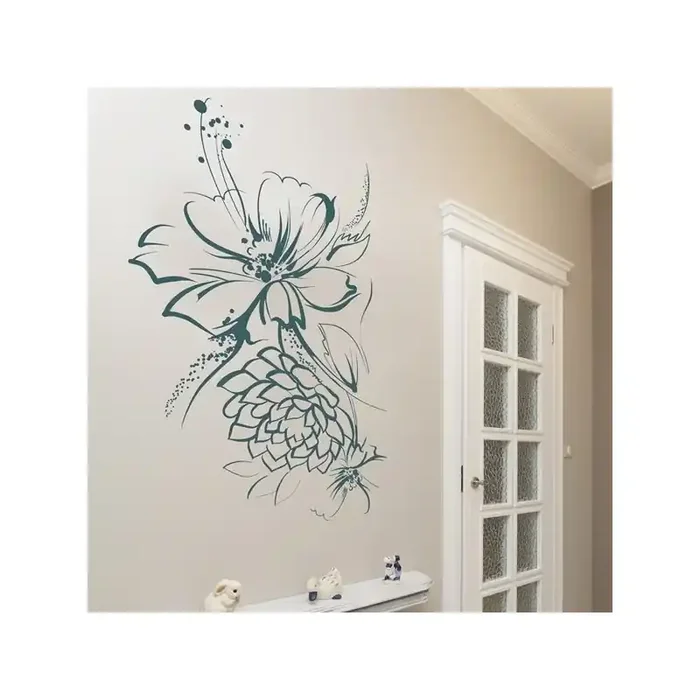 Vinilo Decorativo Floral FL090