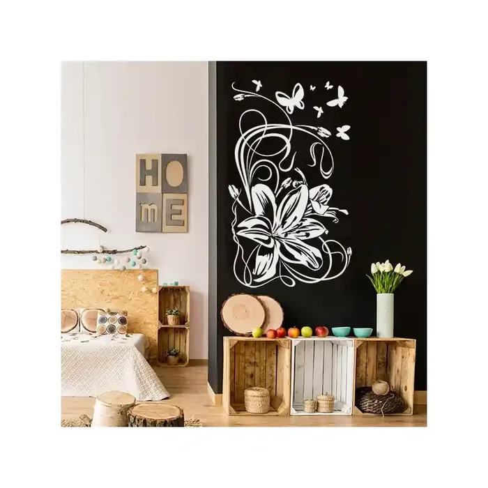 Vinilo Decorativo Floral FL118