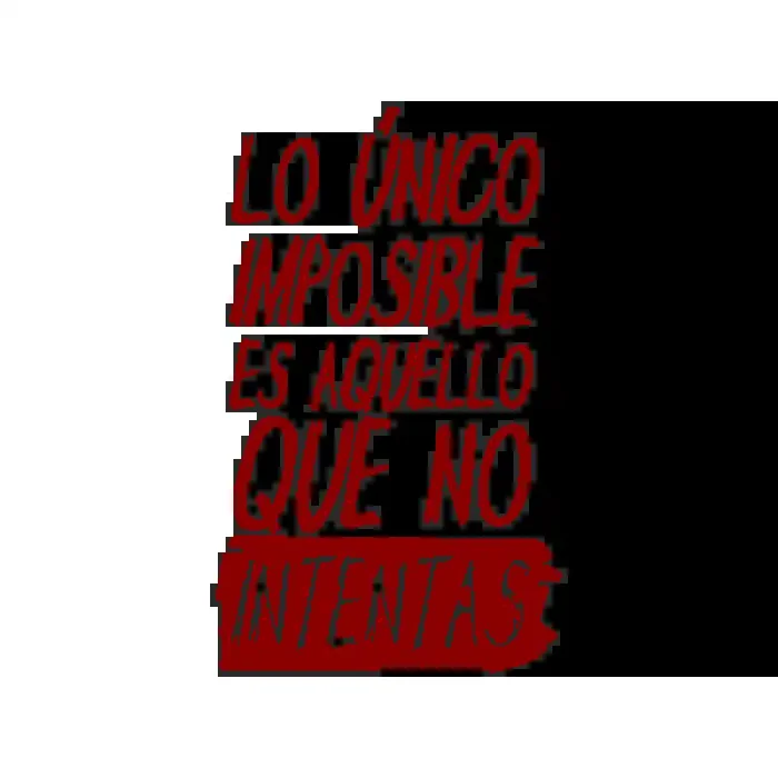 Vinilo Decorativo Textos TE016, Mediano, Rojo Burdeos 8258-05, Original