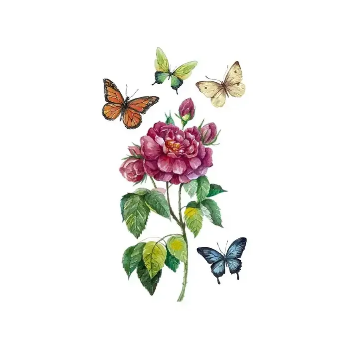 Vinilo Floral 1001