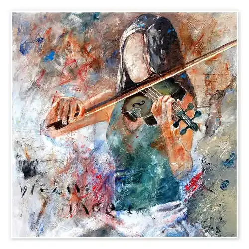 Violinista de Pol Ledent