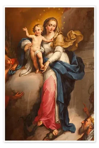 Virgen María (Detalle) de Agostino Ugolini Master Collection