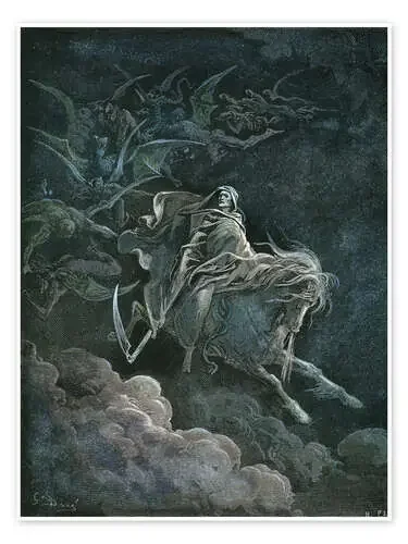 Vision Of Death. Granger Collection
