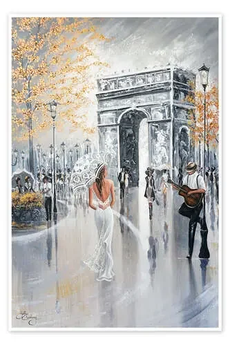 Vislumbre, ambiente parisino III de Isabella Karolewicz