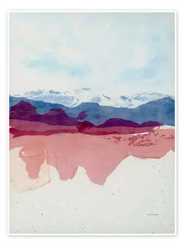 Vista de azul y malva de Jan Sullivan Fowler