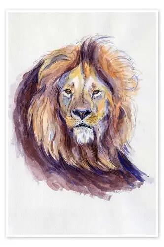 Watercolour Lion de Kidz Collection Editors Choice