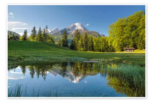 Watzmann mountain in Upper Bavaria (Germany) de Christian Müringer