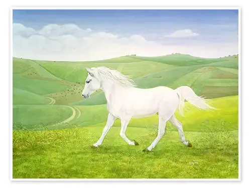 White Horse de Ditz Bridgeman Images