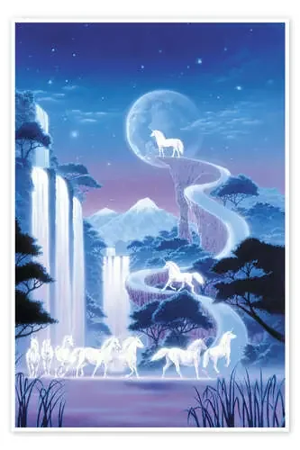 White unicorn falls de Robin Koni MGL Licensing