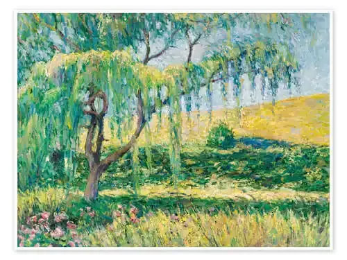 Willow, Jardín de las Rosas y lirios de agua en Giverny de Blanche Hoschedé-Monet Master Collection