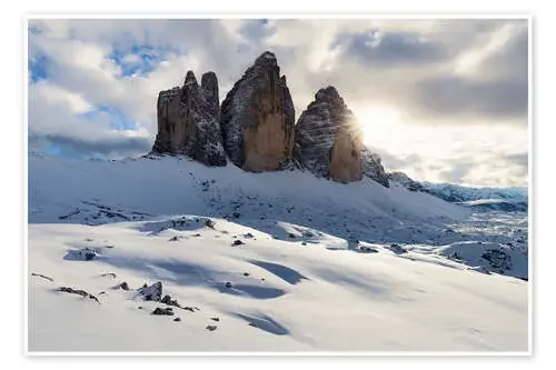 Winter at the Three Peaks de Moqui, Daniela Beyer