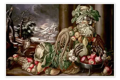 Winter de Giuseppe Arcimboldo Bridgeman Images