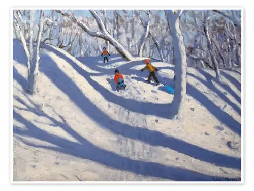 Winter in Bramcote, Nottingham de Andrew Macara Bridgeman Images