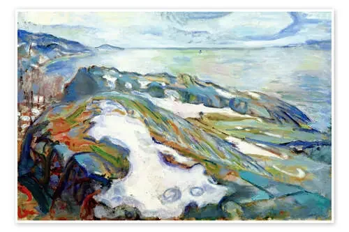 Winter Landscape, 1915 de Edvard Munch Master Collection