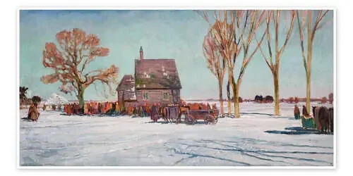 Winter Landscape – Henryk Szczyglinski Heritage Images