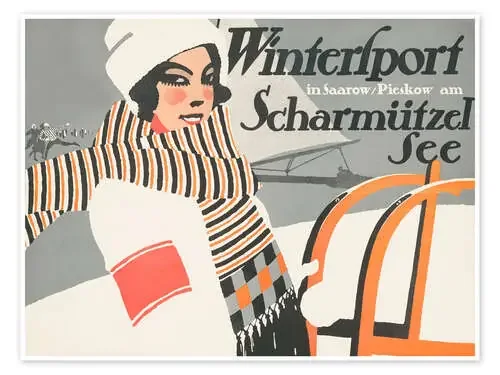 Wintersport Scharmützel See de Vintage Travel Collection Master Collection