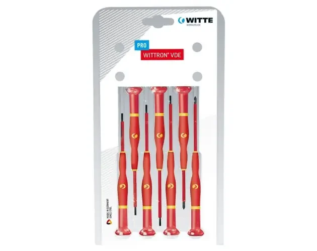 Witte-89377-juegos de 7 destornilladores de precisión wittron vde en | Brico Depôt Professionale