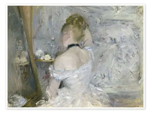 Woman at Her Toilette de Berthe Morisot Bridgeman Images