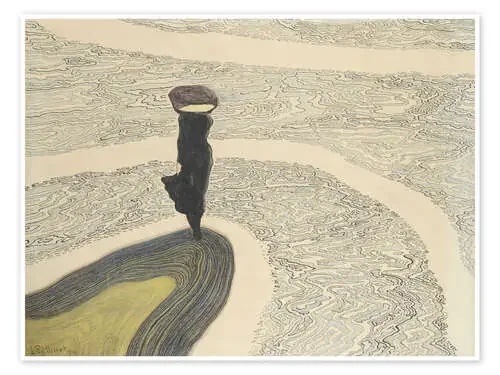 Woman at the Shoreline, 1910 de Léon Spilliaert akg-images