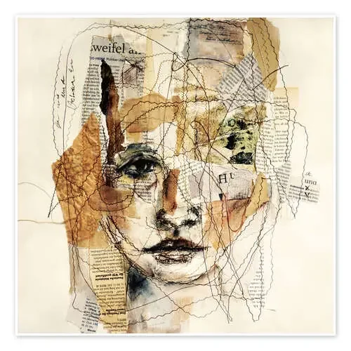 woman collage de Christin Lamade