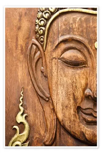 Wood face of the Buddha Editors Choice