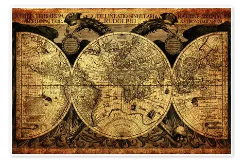 World 1630 de Michaels Antike Weltkarten