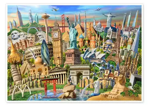 World Landmarks Collection de Adrian Chesterman MGL Licensing