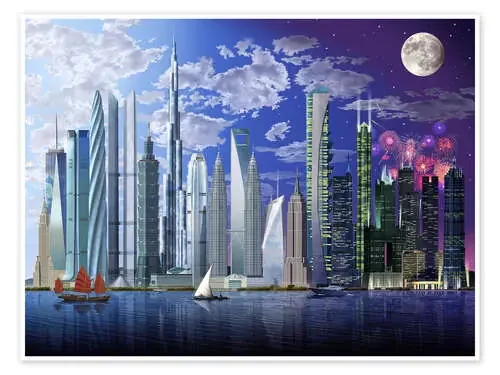 World‘s tallest buildings de Garry Walton MGL Licensing