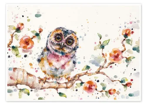 Yep Cute Is My Middle Name (baby Owl) de Sillier Than Sally