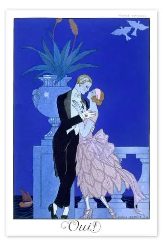 Yes! 1921 de Georges Barbier Bridgeman Images