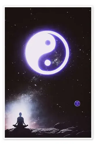 Zen Meditation, Ying and Yang in the Cosmos de Gen Z