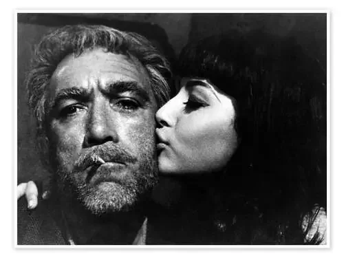 Zorba la griega, Anthony Quinn y Eleni Anousaki Everett Collection